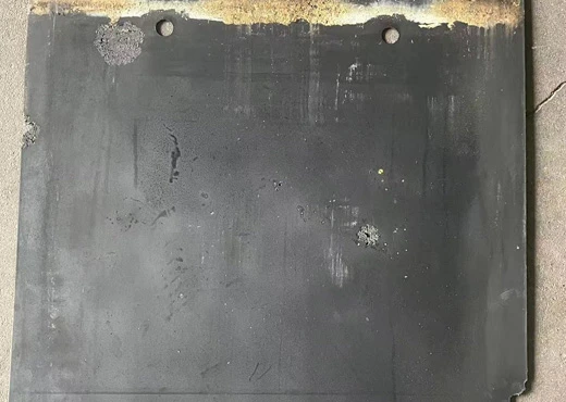 Titanplatten zur Kupferrückgewinnung aus Ätzlösungen