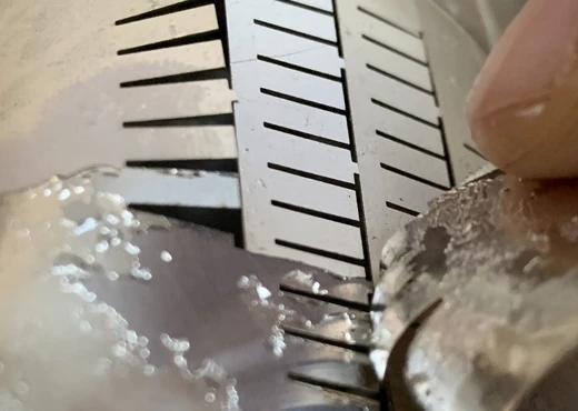 Recycling von versilbertem Material